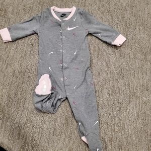 6 month Grey Nike pajamas